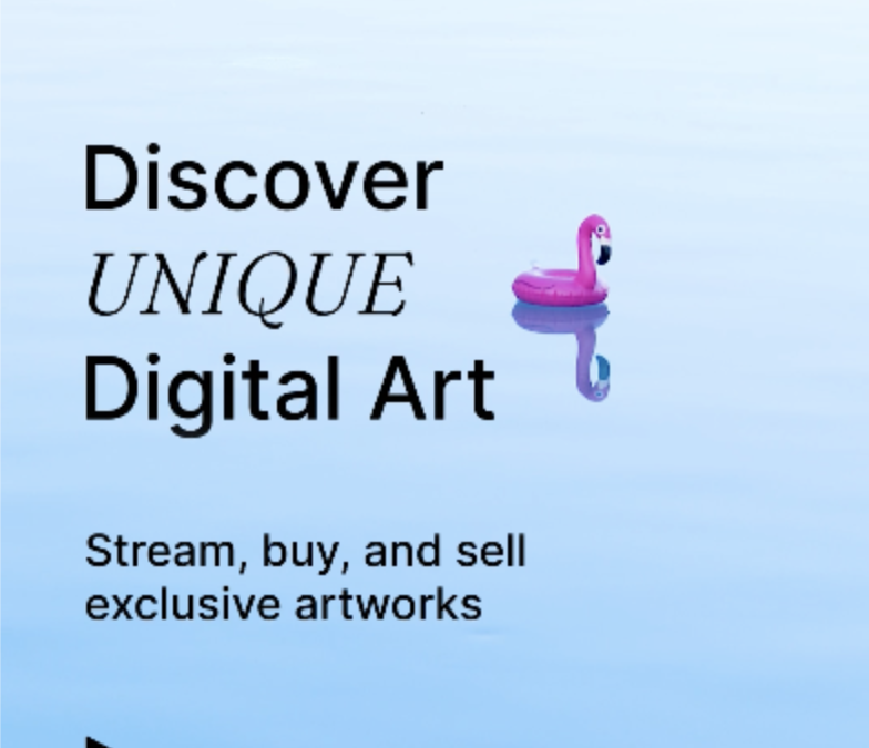 Marketing and Design for new art platform ACTIVE IMAGE.  Collect Unique Digital Art.